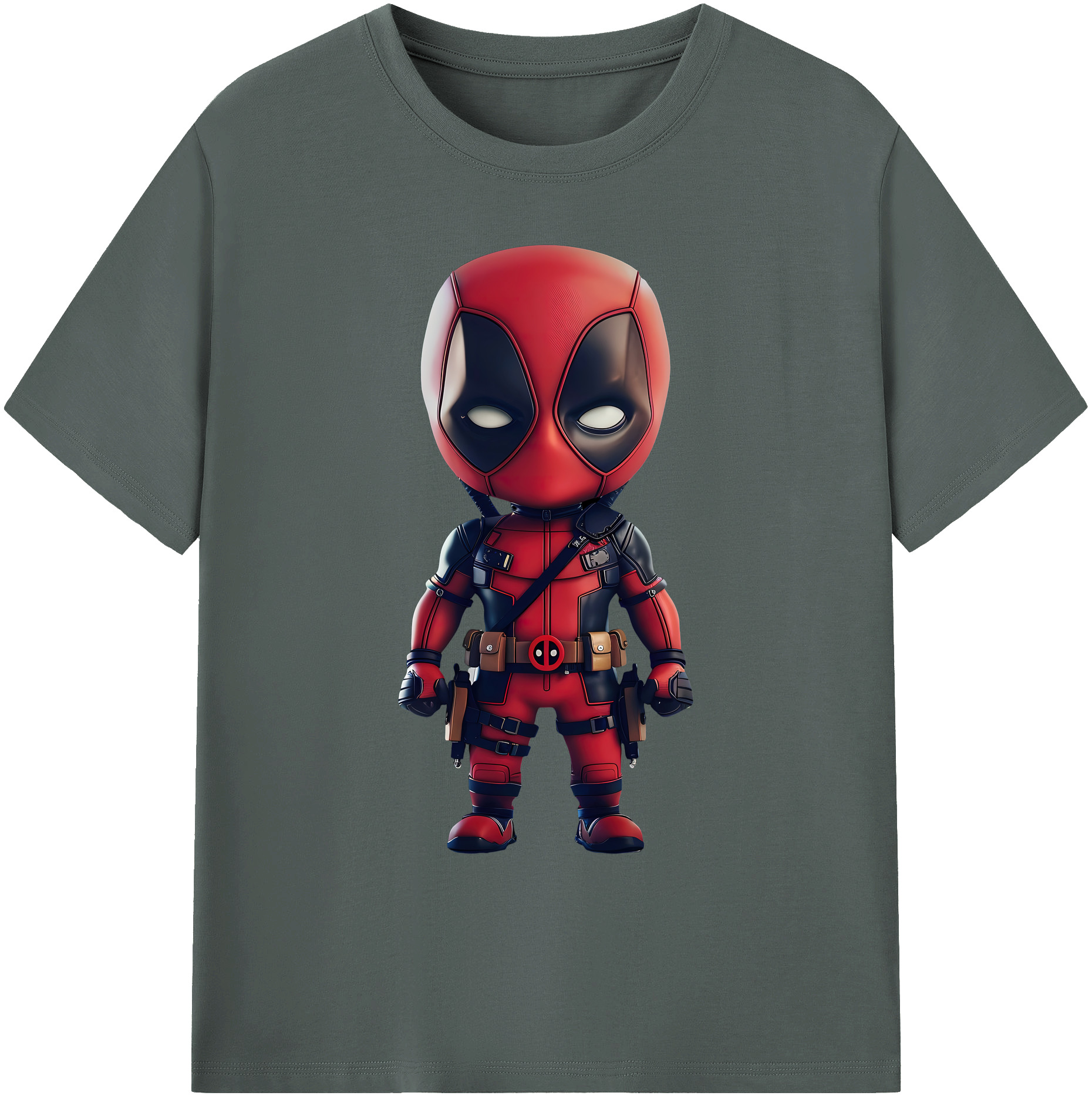 （画像用） Deadpool デッドプール 綿100％ メンズ半袖Tシャツ｜肌触りやわらか＆通気性